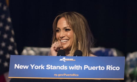 Puerto Rico Hurrican ReliefJennifer Lopez announces her new hurricane recovery efforts for Puerto Rico Sunday, Sept. 24, 2017 in New York. She pledge to donate time and money help the recovery efforts. (AP Photo/Michael Noble Jr.)