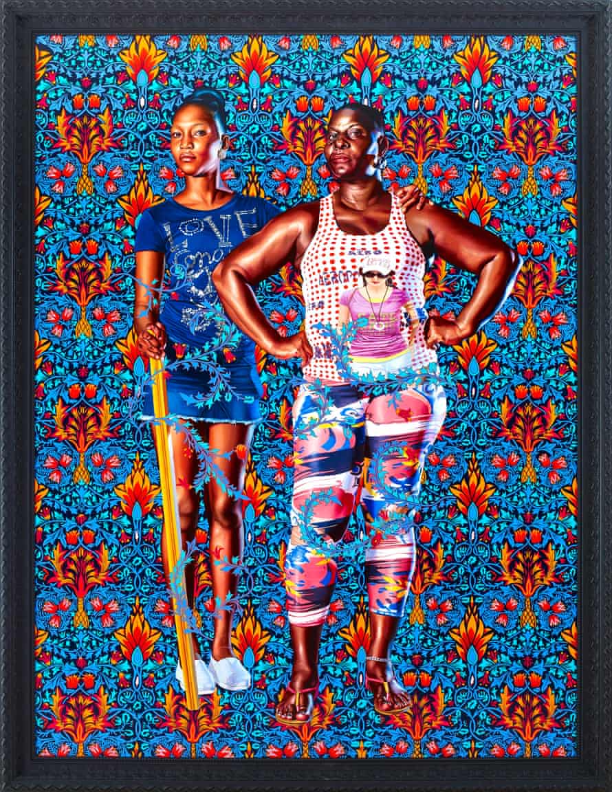 Portrait of John and George Soane, 2013 © 2019 Kehinde Wiley. Courtesy of Stephen Friedman Gallery.