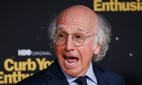Larry David at the season 11 premiere of Curb Your Enthusiasm in Los Angeles