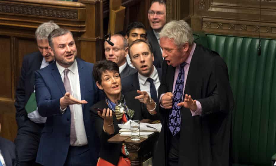 Mark Duffy’s photograph of MPs pleading with John Bercow.