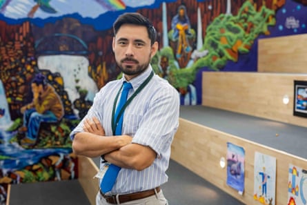 Wilmer Chavarria is the superintendent of the Winooski school district.