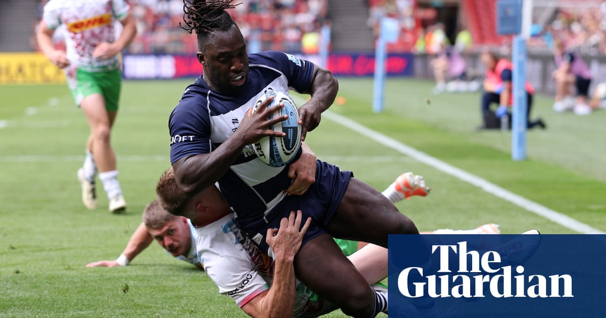 Ibitoye double fires Bristol past Harlequins to clinch playoff tie at Bath
