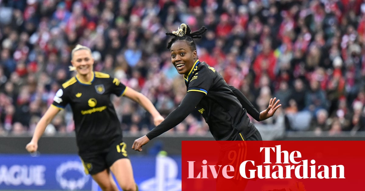 Bayern Munich v Manchester United: Women’s Champions League quarter-final, second leg – live