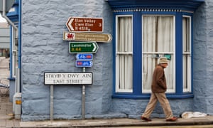 East Street in Rhayader town centre