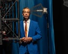 Reform suspends two officials over donations sting as Farage admits their comments ‘don’t look good’ – UK politics live
