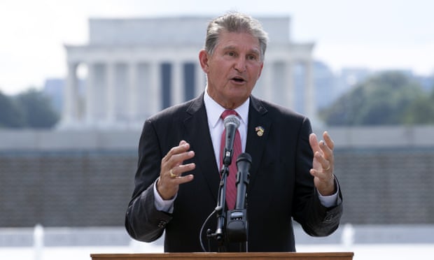 Manchin’s decision has been called ‘nothing short of a death sentence’.