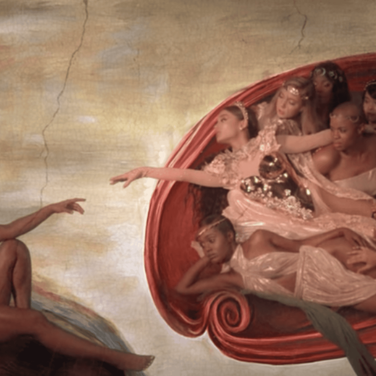 God Is A Woman Ariana Grande Taps Into A Long Herstory Of A Female Lord Ariana Grande The Guardian