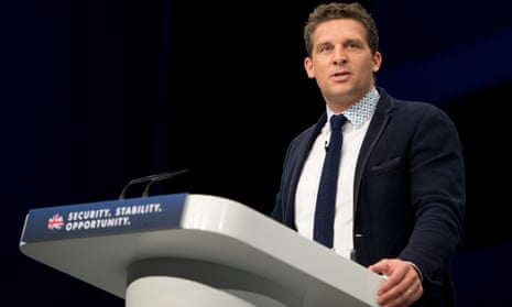 James Timpson speaking at the Conservative party conference in 2015