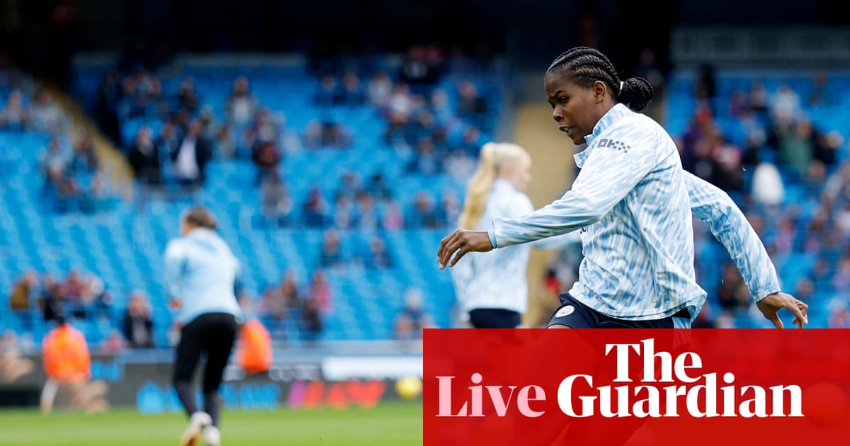 Manchester City v Manchester United: Women’s Super League – live
