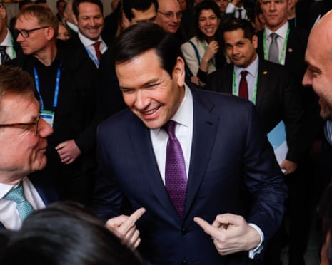 Marco Rubio at the Munich Security Conference, 14 February 2026.
