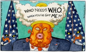 Steve Bell on Donald Trump's funding threat against the WHO ...