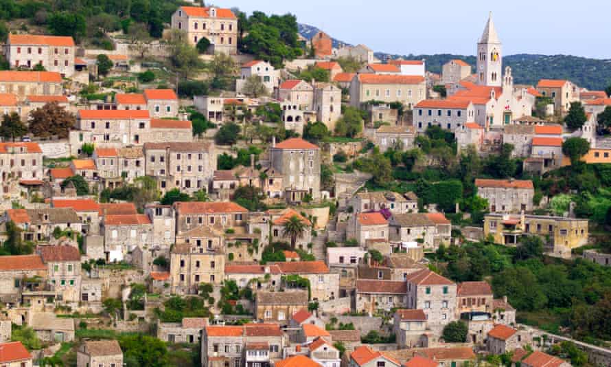 El casco antiguo de Lastovo