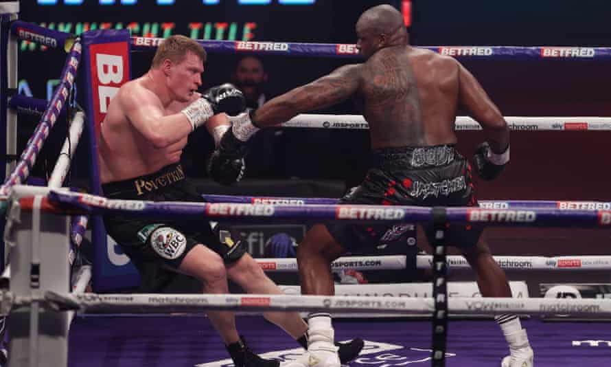 Dillian Whyte back at the centre of solitary world of heavyweight boxing | Boxing | The Guardian