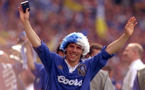 Gianfranco Zola won the FA Cup in his first season at Chelsea.