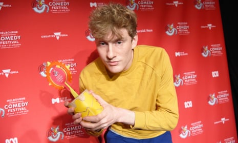 British comedian James Acaster has won the top award at the 2019 Melbourne International Comedy Festival