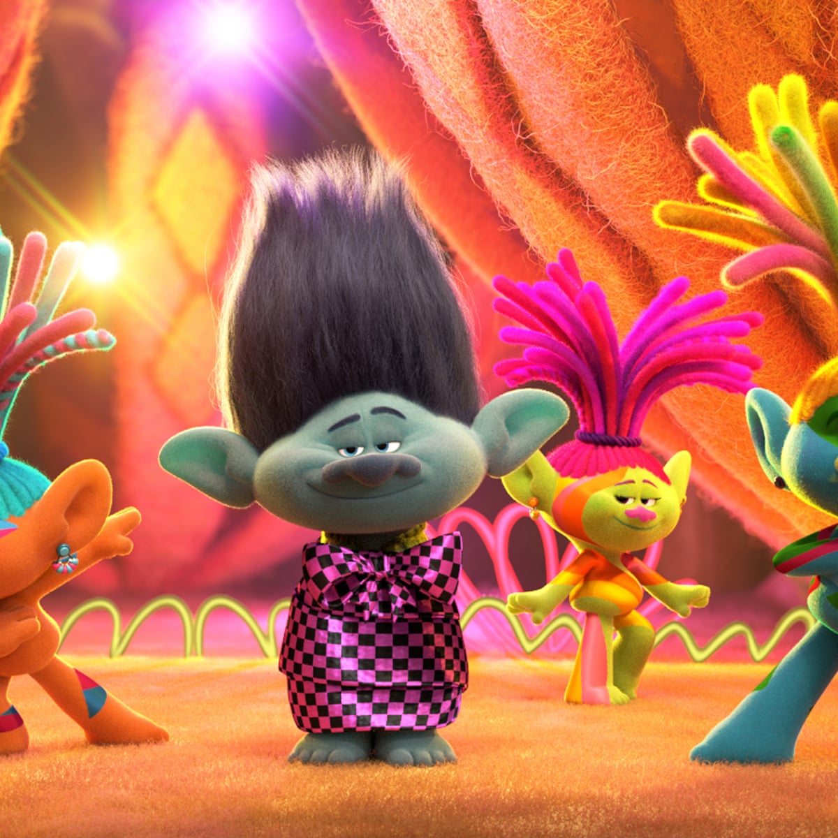 Trolls World Tour review – uplifting animated sequel | Movies | The Guardian