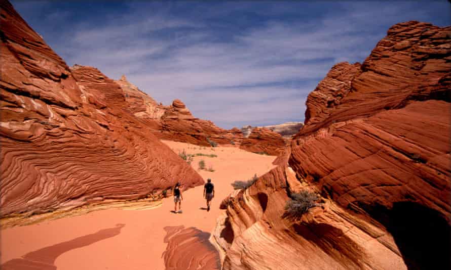Hiking in New Mexico: access to water will be paramount.
