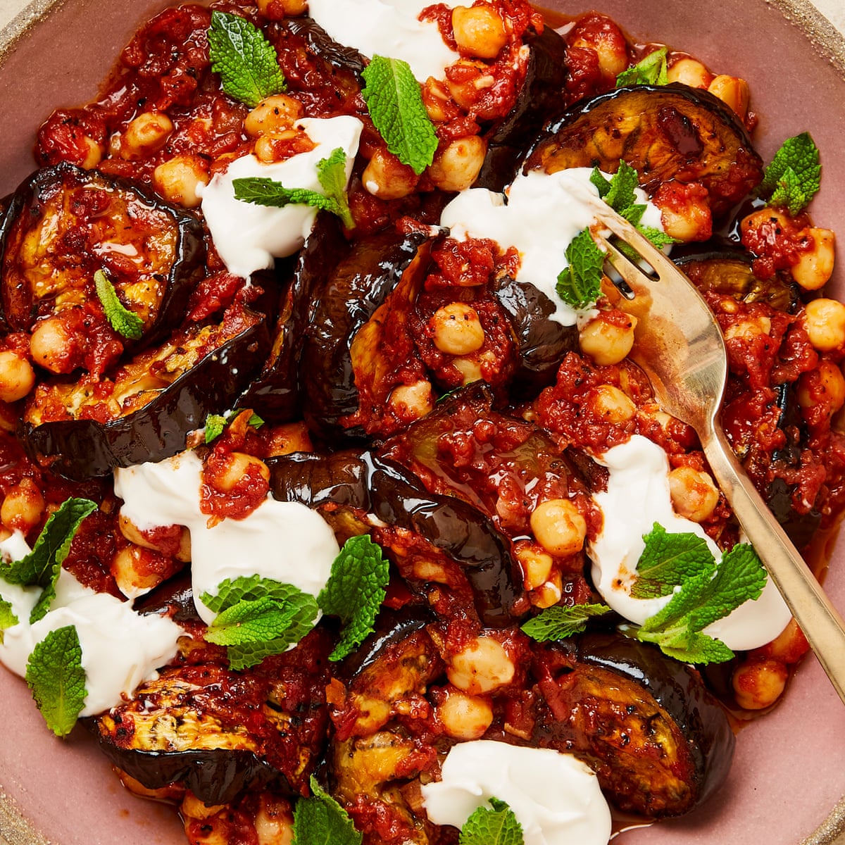 Marinara Sauce Oven Roasted Eggplant Slices Tomato, Squash And