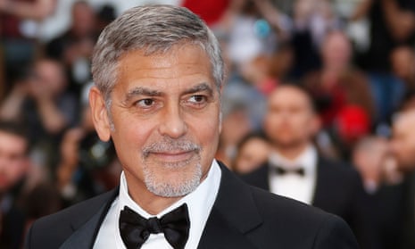 George Clooney has said of Trump: ‘I didn’t vote for him, I don’t support him, I don’t think he’s the right choice.’