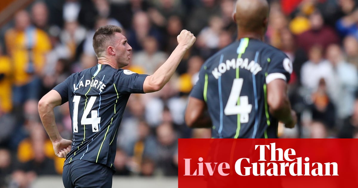 Wolves 11 Manchester City Premier League – as it happened Premier