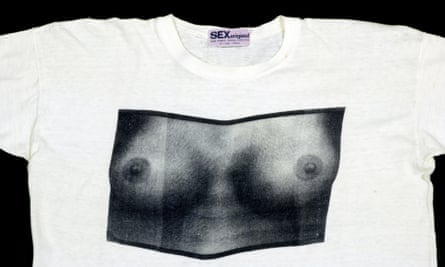This T-shirt design was adapted for the Sex shop from a novelty T-shirt Malcom McLaren picked up in New Orleans.