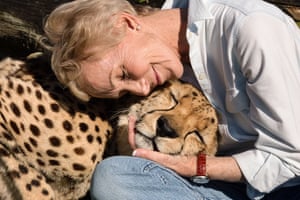 Judy with Charlie Cheetah Panther Ridge Conservation Center, Loxahatchee, Florida, 2013‘“It was a mid-life crisis,” said Judy, when I asked how she transitioned from equestrian to big cat rescuer. “And once I got my first cat, Sabrina, that was it— I was hooked.” Her non-profit is now home to more than 20 big cats such as cheetah, jaguar, leopard, clouded leopard, panther, ocelot, serval, and caracal. Visitors are allowed to get up close to some of these endangered cats, who act as “ambassadors” for their species’