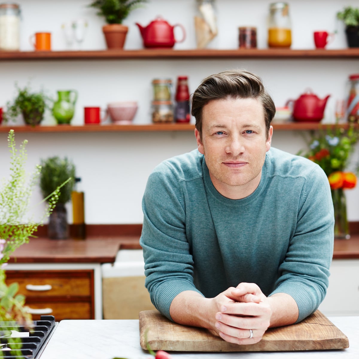 Jamie Oliver On Fame Failure And Fighting Obesity I M Actually Quite Shy I Don T Like A Ruck Jamie Oliver The Guardian