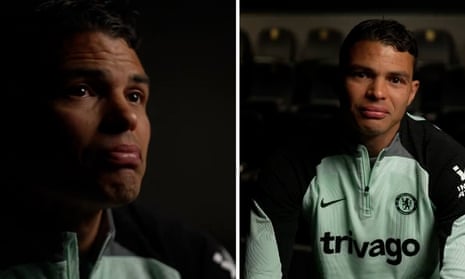 Thiago Silva gives tearful goodbye to Chelsea but 'wants to come back' – video