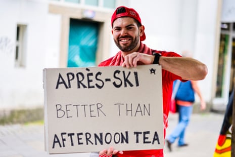 A Switzerland fan. Today.