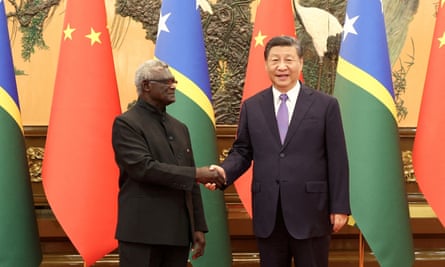 Il primo ministro delle Isole Salomone Manasseh Sogavare e il presidente cinese Xi Jinping si incontreranno a Pechino a luglio