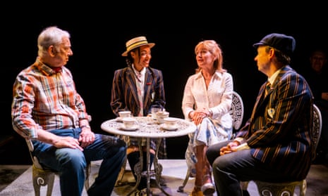 Terence Booth, Tanya-Loretta Dee, Caroline Langrishe and Antony Eden in Welcome to the Family.
