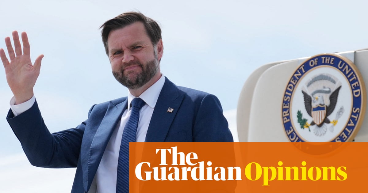 JD Vance, pondering whether the Founders intended the vice president’s kid to arrive at golf lessons by helicopter.