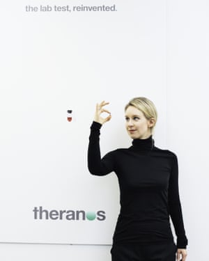 Elizabeth Holmes.