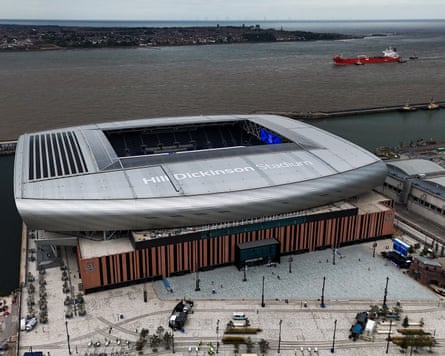 Everton’s new home ground, the Hill Dickinson Stadium, finally makes its Premier League bow.