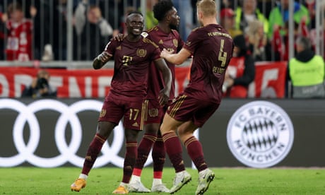 Musiala and Mané help Bayern end winless run in style against Leverkusen