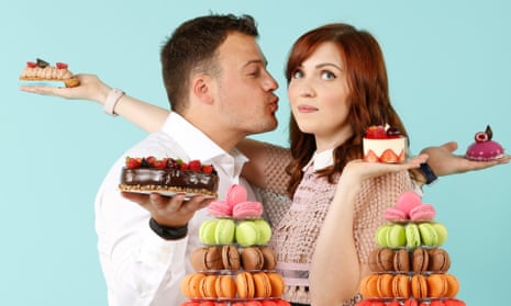 Sweet treats: Bisous Bisous’ Alex Moreau and Kirsty McAlpine.