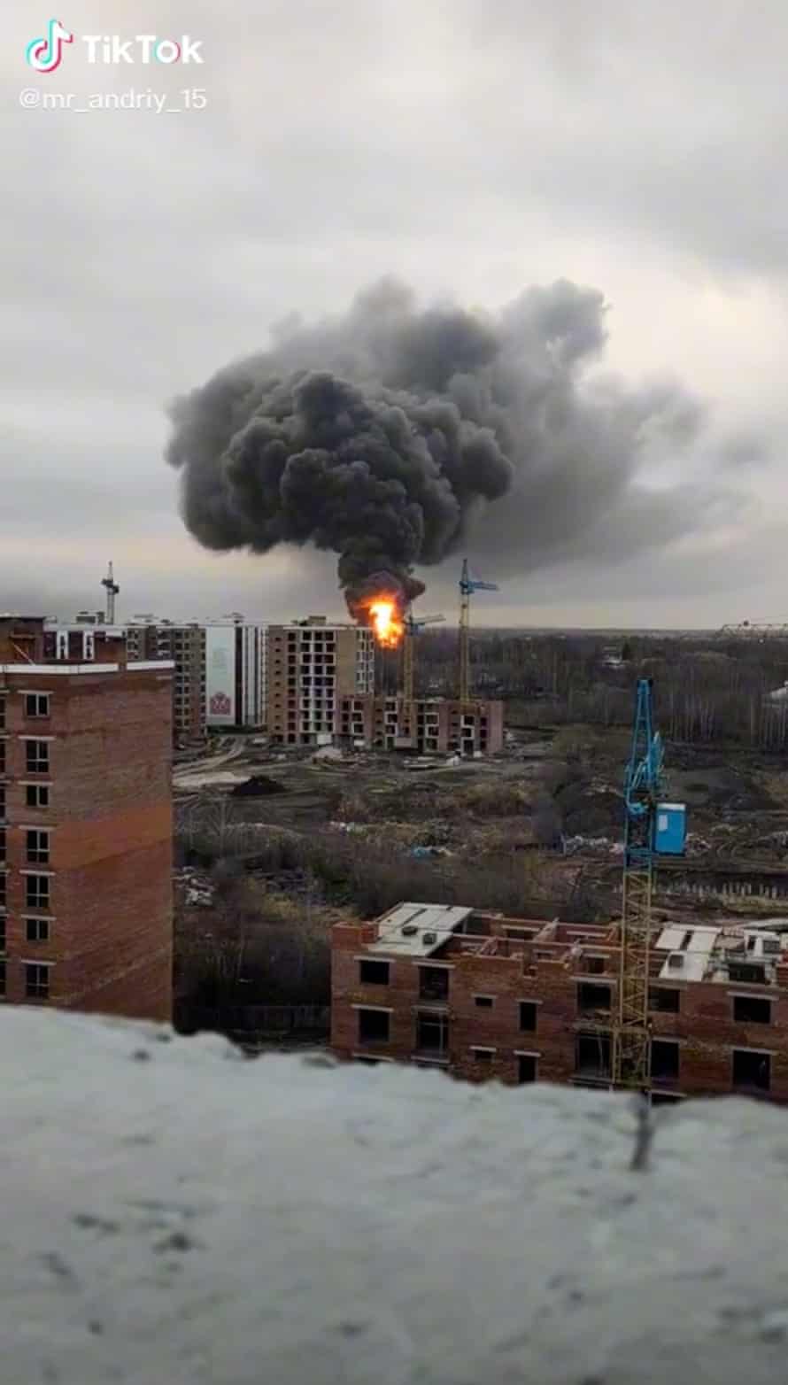 One of the TikTok posts using Stefania, the band’s Eurovision entry.