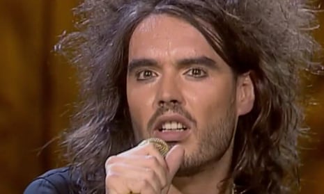 Passing off the grim sexism of the late 00s as a distant bygone era is very difficult … Russell Brand: In Plain Sight.