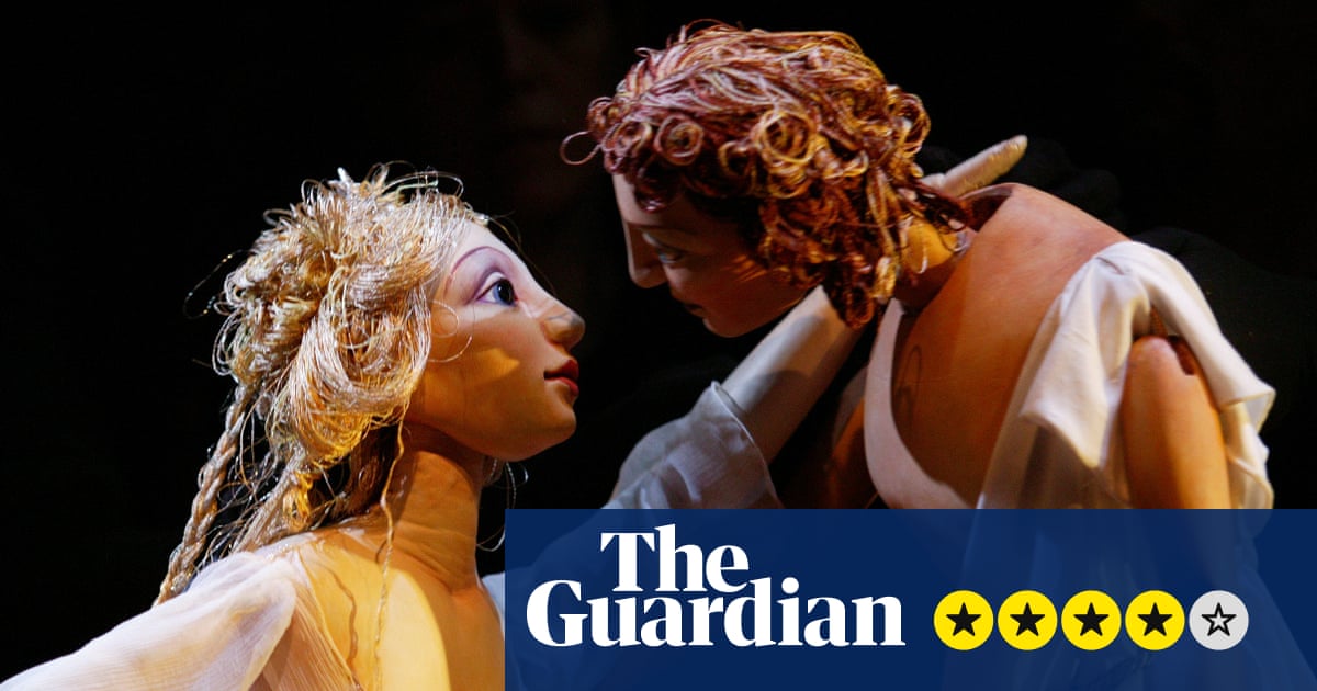 Venus & Adonis review – Simon Russell Beale narrates cheeky tale of puppet passion