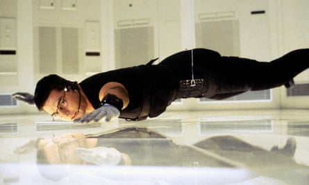 Tom Cruise as Ethan Hunt in Mission: Impossible.