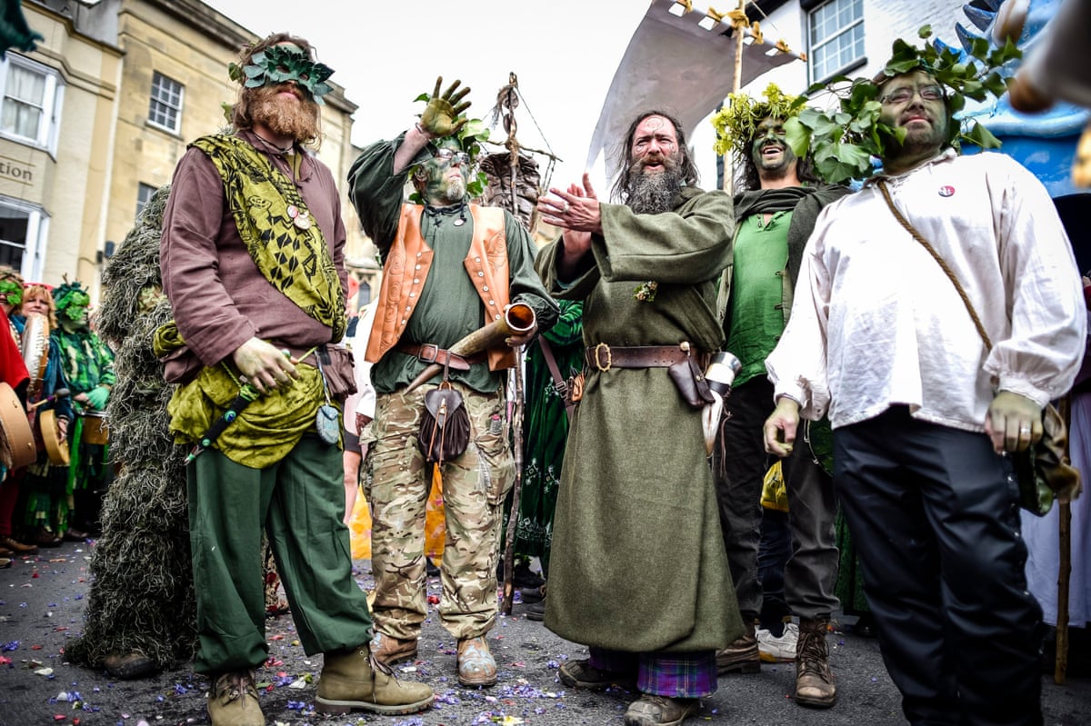 Glastonbury Beltane celebrations in pictures World news The Guardian