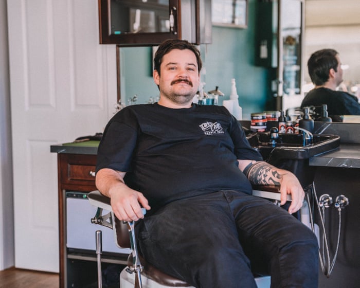 Image accompanying the story: ‘I don’t want to be known as a hero’: barber who rushed to help Helen Haines praised by PM