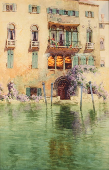Venetian house on canal
