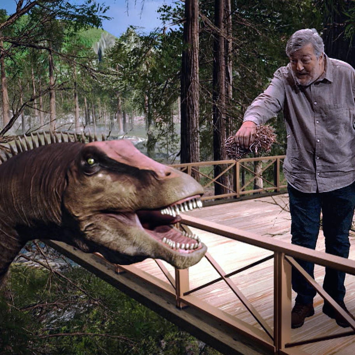 Dinosaur with Stephen Fry review – as enchanting as Jurassic Park |  Television | The Guardian