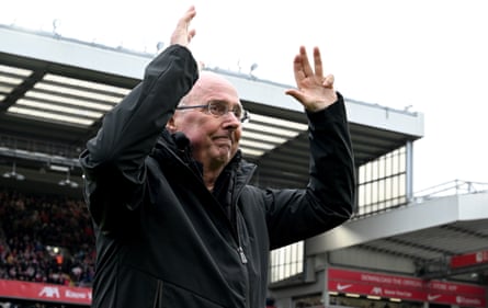 Sven-Göran Eriksson at Anfield in March.