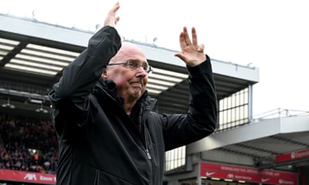 Sven-Göran Eriksson at Anfield