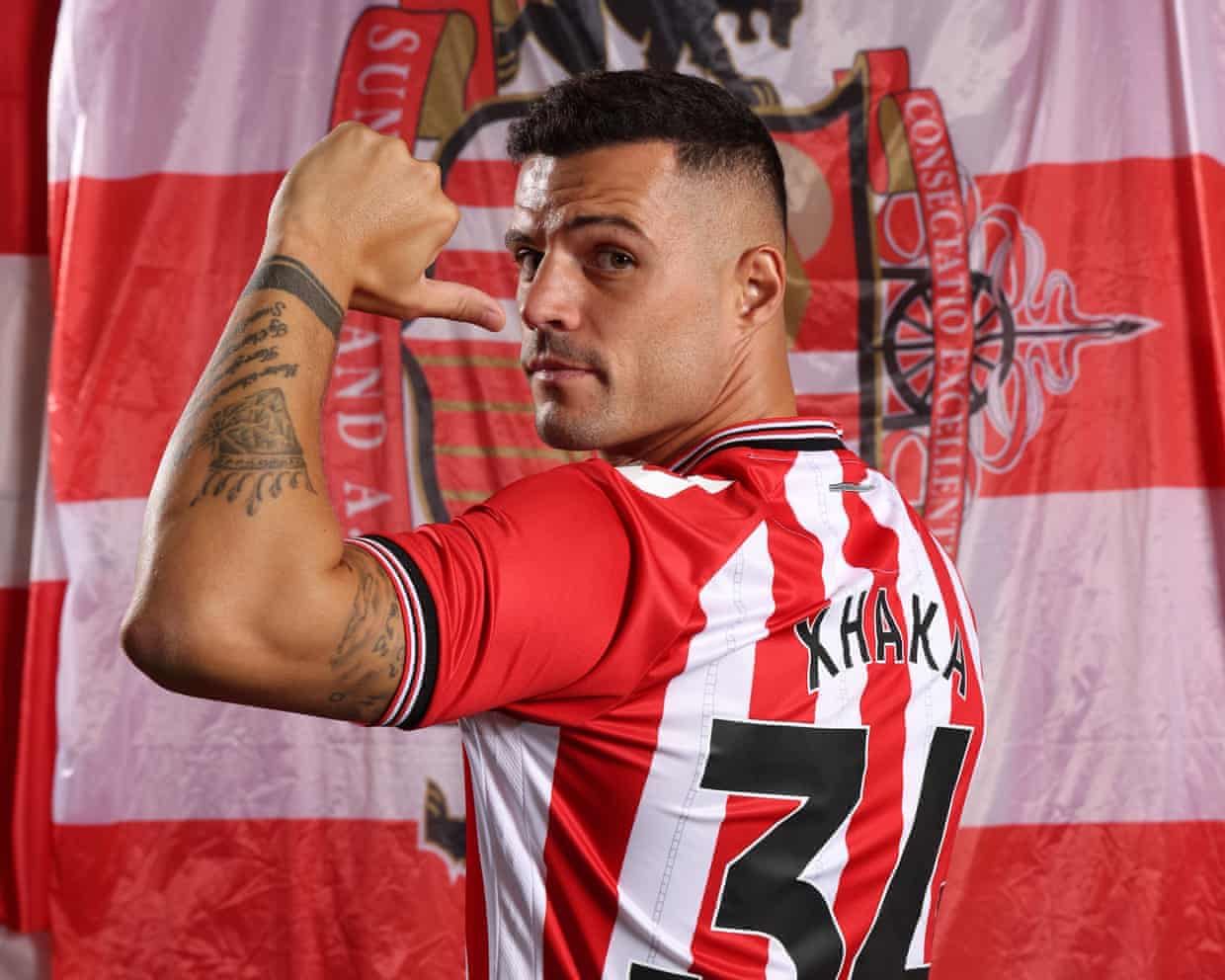 ‘I felt the energy’: Granit Xhaka joins Sunderland on three-year contract
