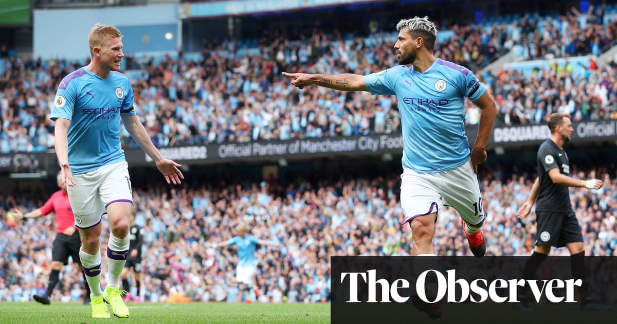 Kevin De Bruyne and Sergio Agüero lead Manchester City’s rout of Brighton