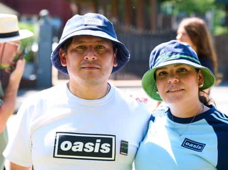 Angel Cisneros and Liz Ballesteros.