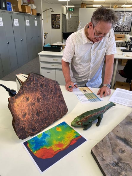 Flinders University palaeontologist Prof John Long
